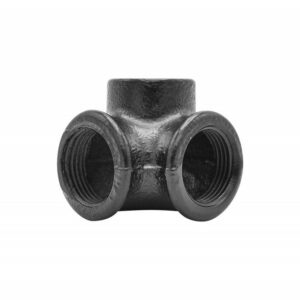 Raccord en Y pour 3 tubes, MyTube, diam.25 mm, noir mat