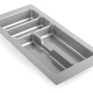 Range-couverts 235x490mm argent métallisé