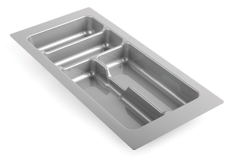 Range-couverts 235x490mm argent métallisé