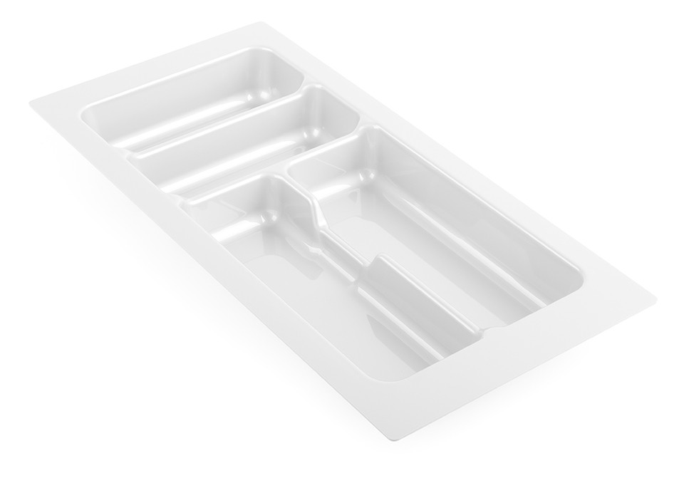 Range-couverts 235x490mm blanc