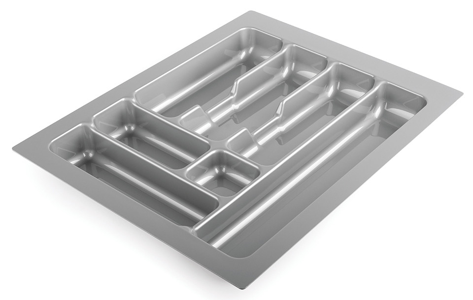 Range-couverts 385x490mm métal argenté