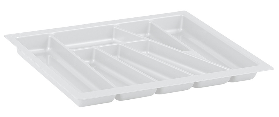Range-couverts 530x435mm blanc