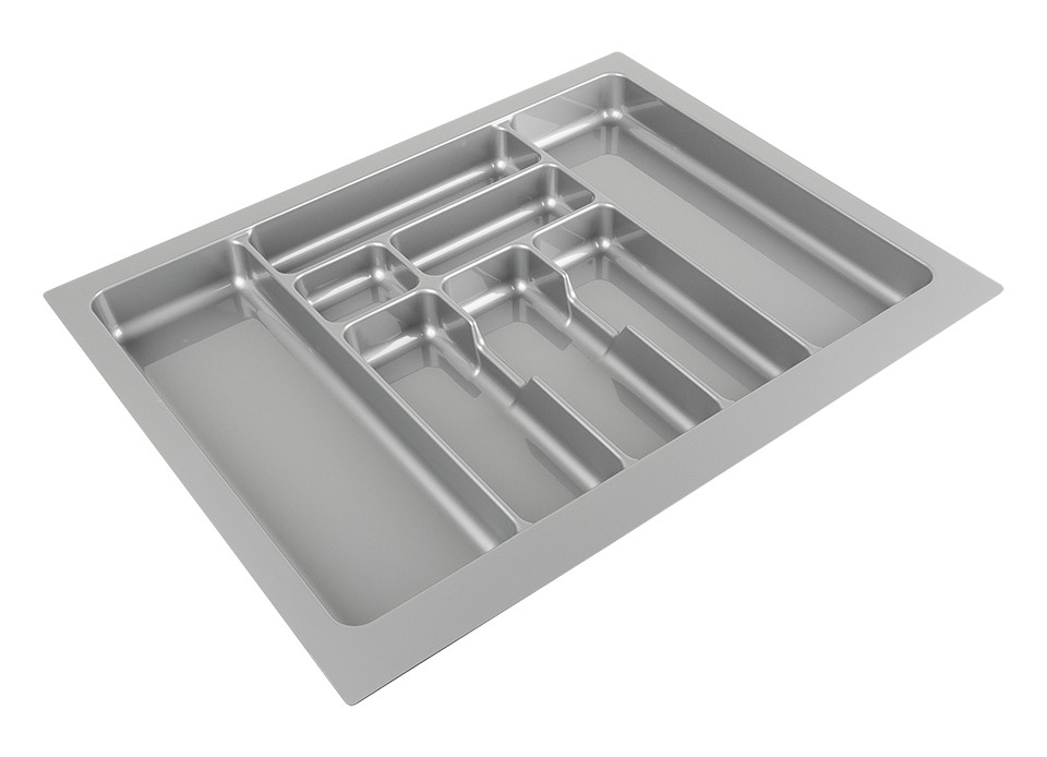 Range-couverts 635x490mm argent métallisé