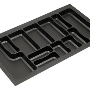 Range-couverts 722x422 mm pro StrongMax 18 noir
