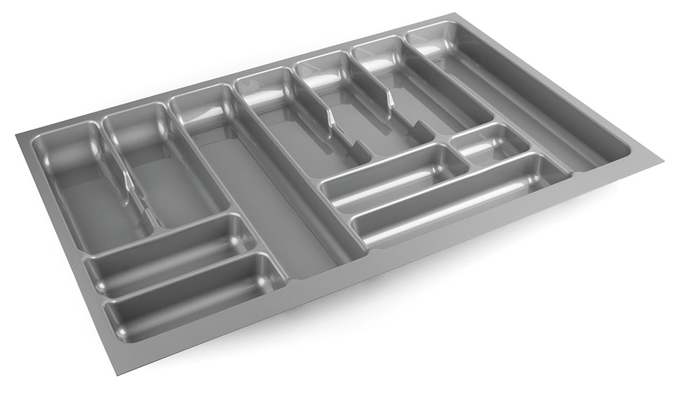 Range-couverts 735x490mm argent métallisé