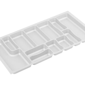Range-couverts 804x424 mm pour StrongBox blanc