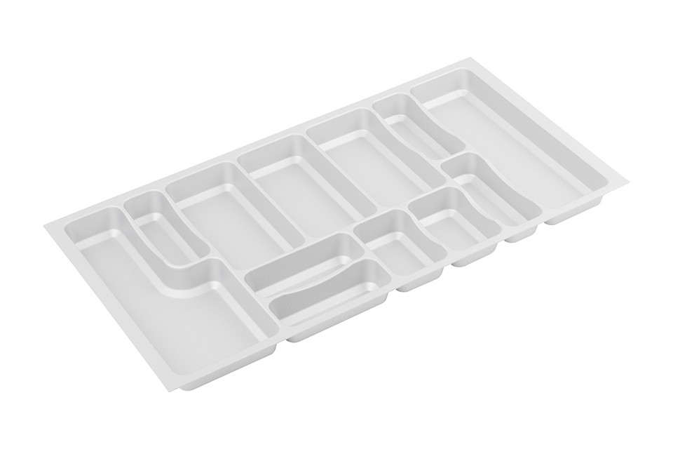 Range-couverts 804x424 mm pour StrongBox blanc