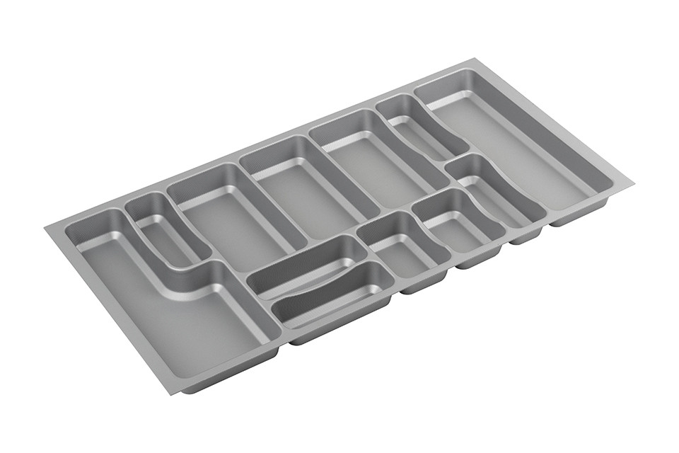Range-couverts 804x424 mm pour StrongBox gris