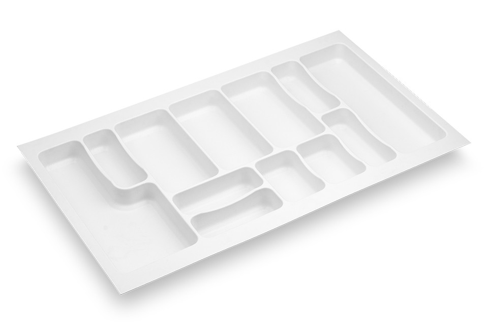 Range-couverts 804x474 mm pour StrongBox blanc