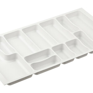 Range-couverts 822x422 mm pro StrongMax 18 blanc