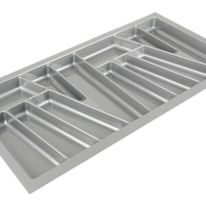 Range-couverts 830x435mm argent métallisé