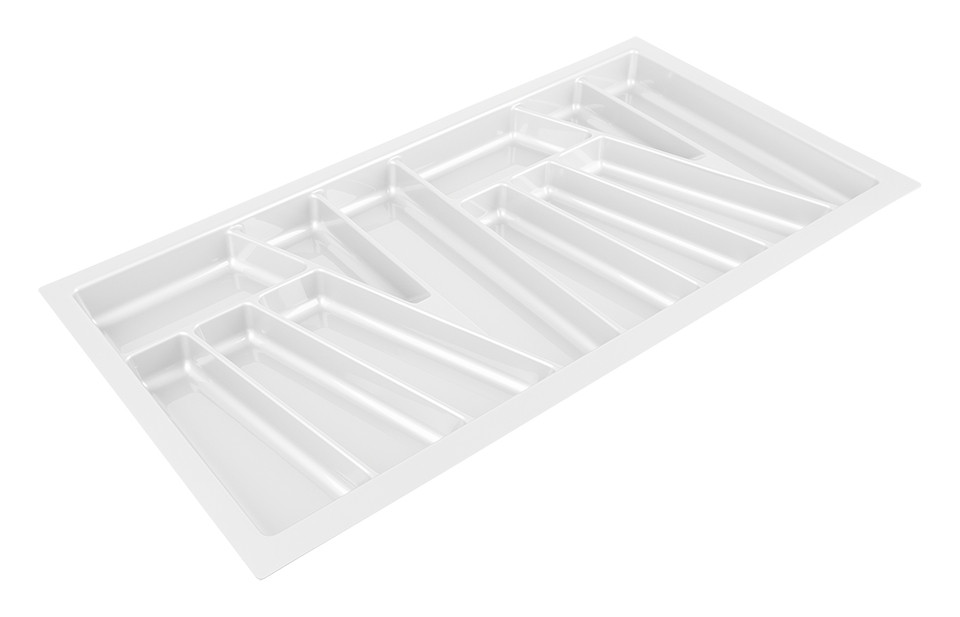 Range-couverts 830x435mm blanc