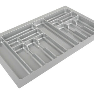 Range-couverts 835x490mm argent métallisé