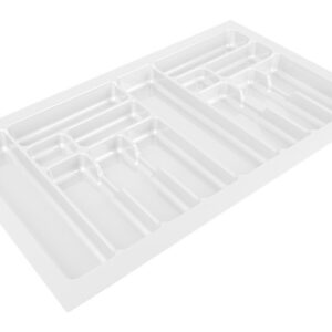 Range-couverts 835x490mm blanc