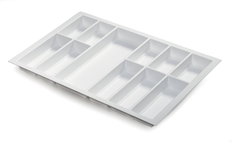 Range-couverts Classico 722x474mm blanc granuleux