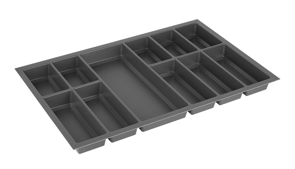 Range-couverts Classico anthracite pour StrongBox 80 (704 x 474 mm)
