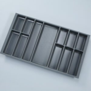 Range-couverts Classico anthracite pour StrongBox 90 (804 x 474 mm)
