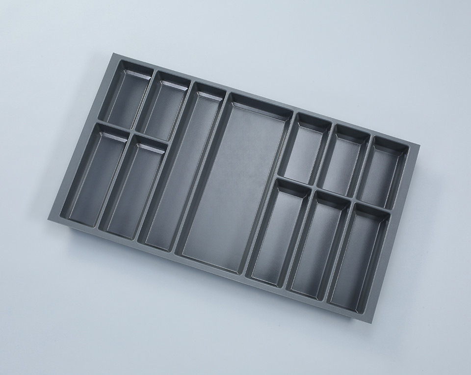 Range-couverts Classico anthracite pour StrongBox 90 (804 x 474 mm)