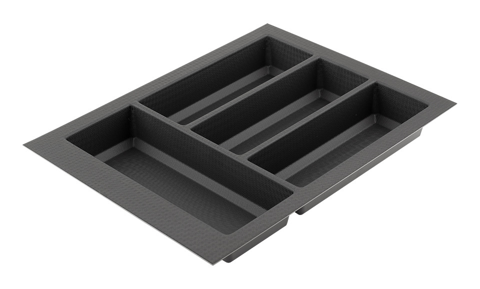 Range-couverts Classico Kristall softTouch 322x424mm noir