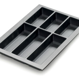 Range-couverts Classico Kristall softTouch 322x474mm noir