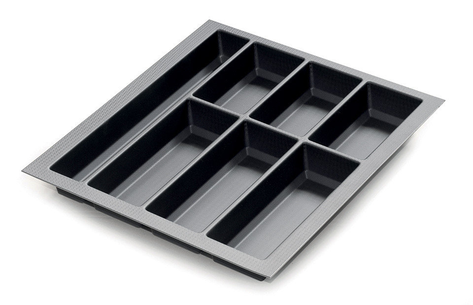 Range-couverts Classico Kristall softTouch 422x474mm noir