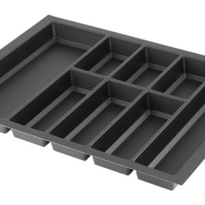 Range-couverts Classico Kristall softTouch 622x474mm noir