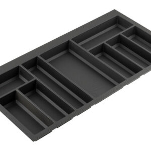 Range-couverts Classico Kristall softTouch 822x424mm noir