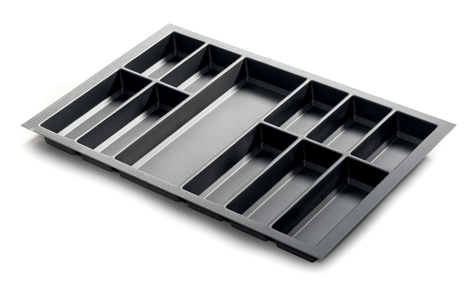 Range-couverts Classico Kristall SoftTouch noir pour StrongBox 80 (704 x 474 mm)