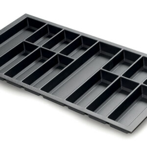 Range-couverts Classico Kristall softTouch922x474mm noir
