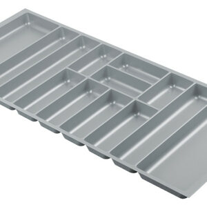 Range-couverts Nolago pour Merivobox 1108x473mm argent