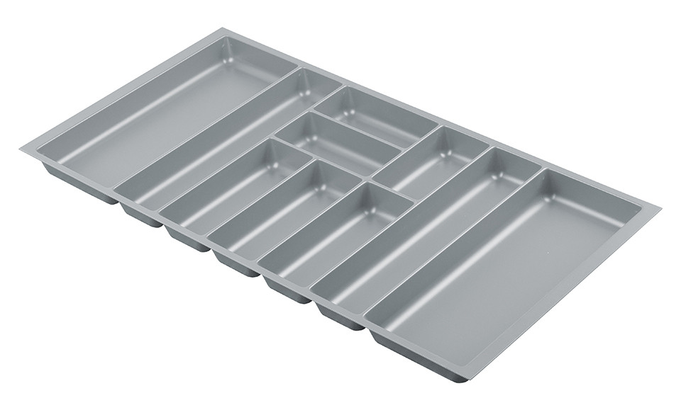 Range-couverts Nolago pour Merivobox 908x473mm argent