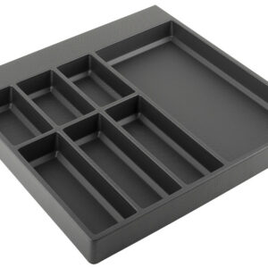 Range-couverts Separado Kristall soft Touch 523x522x2,8mm noir