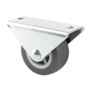 Roulette de meuble fixe 38mm bandage souple