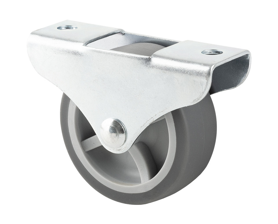 Roulette de meuble fixe 50mm bandage souple