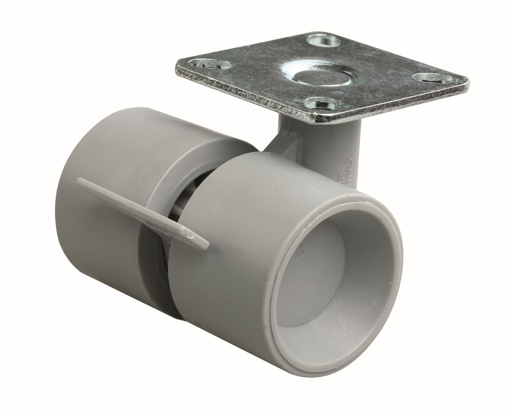 Roulette de meuble Formula 40mm caoutchouc gris