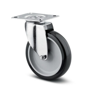 Roulette de meuble pivotante 1470 bande souple O 75mm
