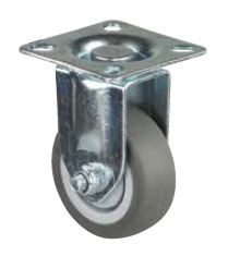 Roulette de meuble TPE 50mm fixe