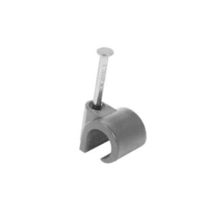 Sachet de 25 attache-fils, Diam. De 8 à 12 mm, L.14 mm, gris