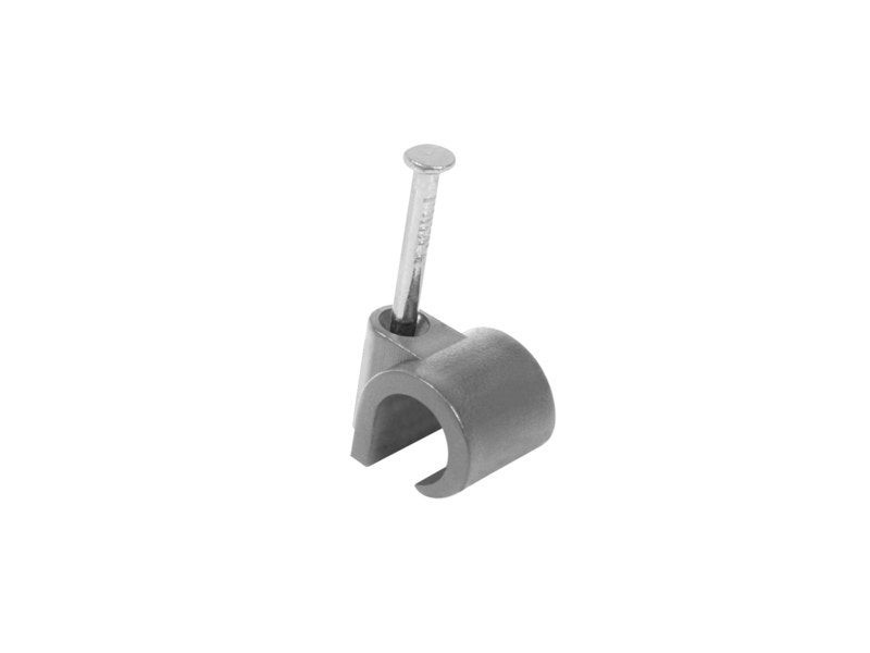 Sachet de 25 attache-fils, Diam. De 8 à 12 mm, L.14 mm, gris