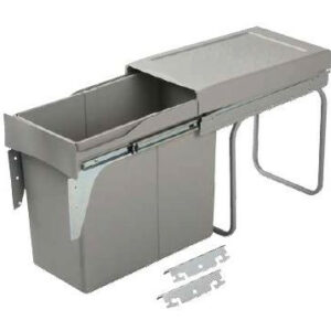 Trieur à déchets Linea 224DM pour porte 300mm 1x30l