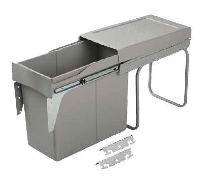 Trieur à déchets Linea 224DM pour porte 300mm 1x30l