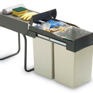 Trieur à déchets Linea 227 300mm 2x14l