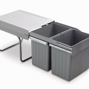 Trieur à déchets Linea 291 400mm 2x16l