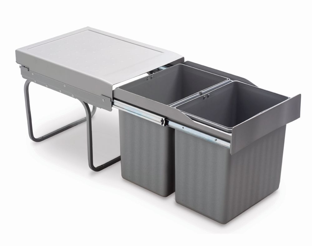 Trieur à déchets Linea 291 400mm 2x16l