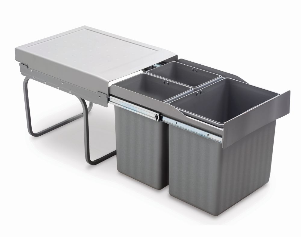 Trieur à déchets Linea 292 400mm 1x16l+2x7,5l
