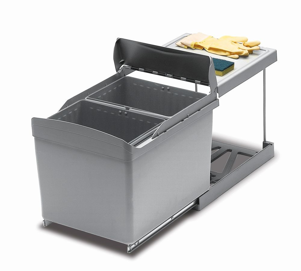 Trieur à déchets Linea 516 450mm 2x16l