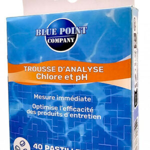 Trousse d'analyse de chlore pH, pastilles