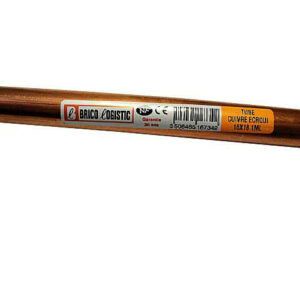 Tube D'Alimentation Cuivre Écroui, Diam.16 X 18 Mm, En Barre De 1 M
