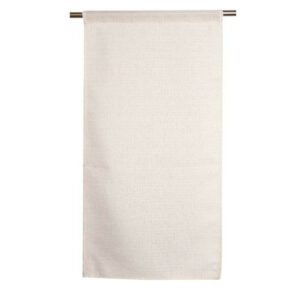 Vitrage tamisant Lazaro ecru et dore l. 80 x H. 160 cm