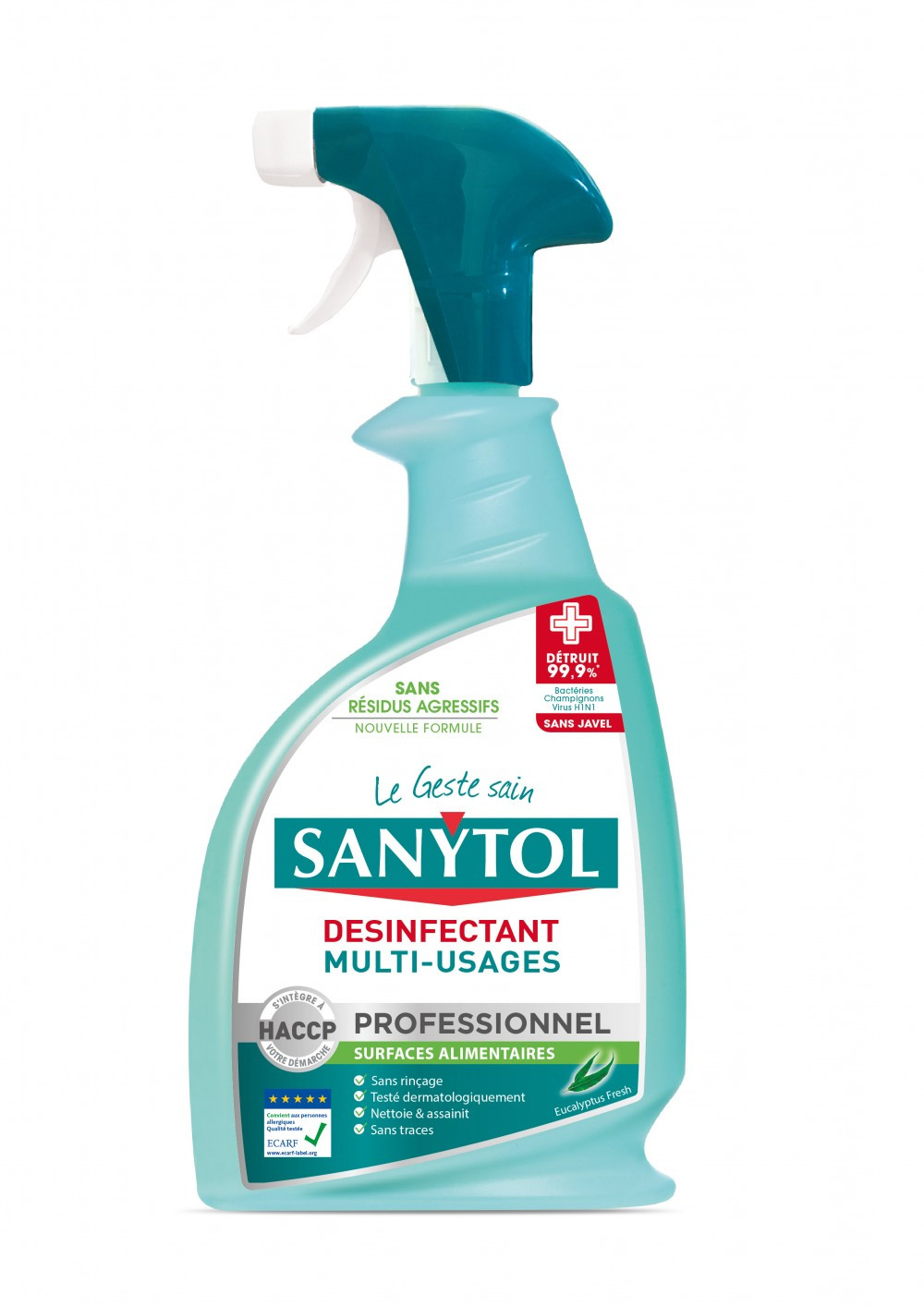 Nettoyant liquide multisurface SANYTOL Multi-usages 0,750 L